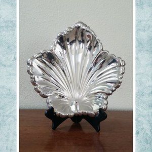 Gorham Silverplate Leaf Shaped Dish